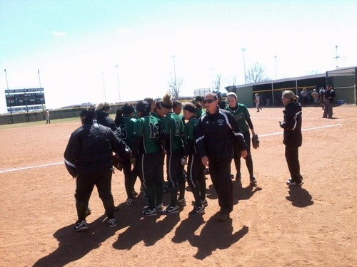 Saints and Busters Draw Even in Softball Race