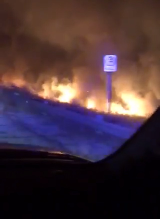 Strike Teams From Oklahoma and Kansas Battled Wildfire
