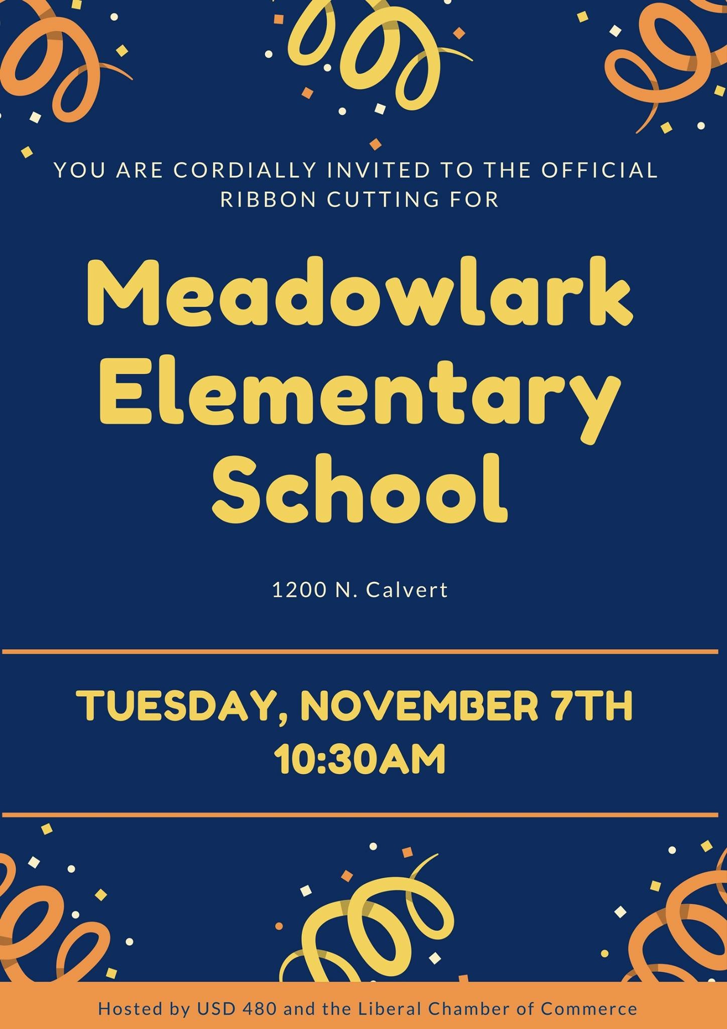 Ribbon Cutting to Be Held at Meadowlark Elementary