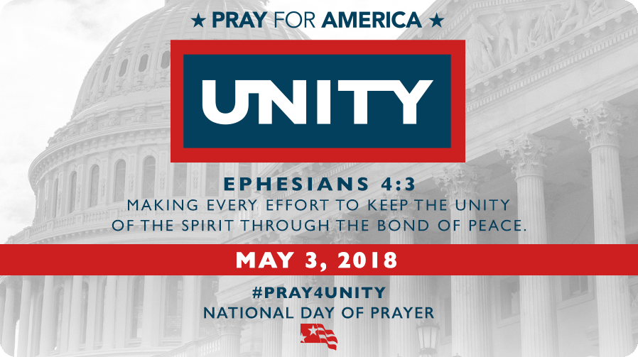 National Day of Prayer Thursday May 3rd.