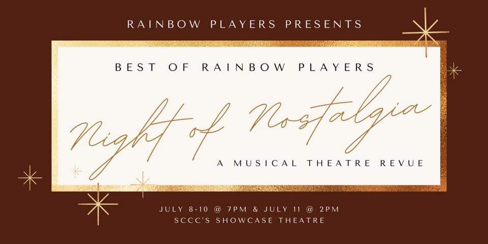 Best of Rainbow Players to take Stage at SCCC