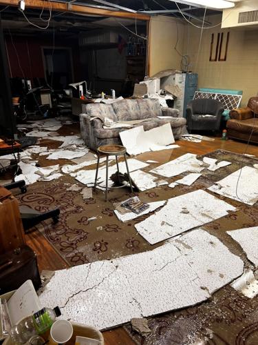 Meade High School Suffers Storm Damage