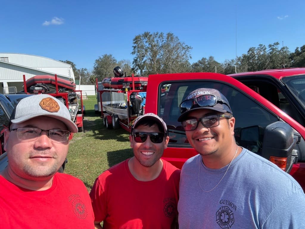 Guymon Swift Water Team Arrives In Staging For Hurricane Milton