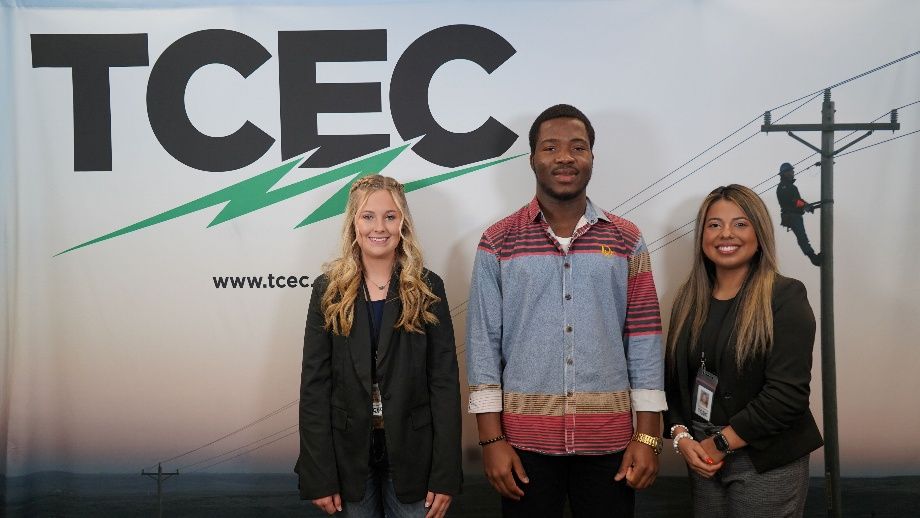 TCEC Welcomes New Collegiate Delegates: Salma Ramirez, Adriynne Sparkman and Samuel Maduka